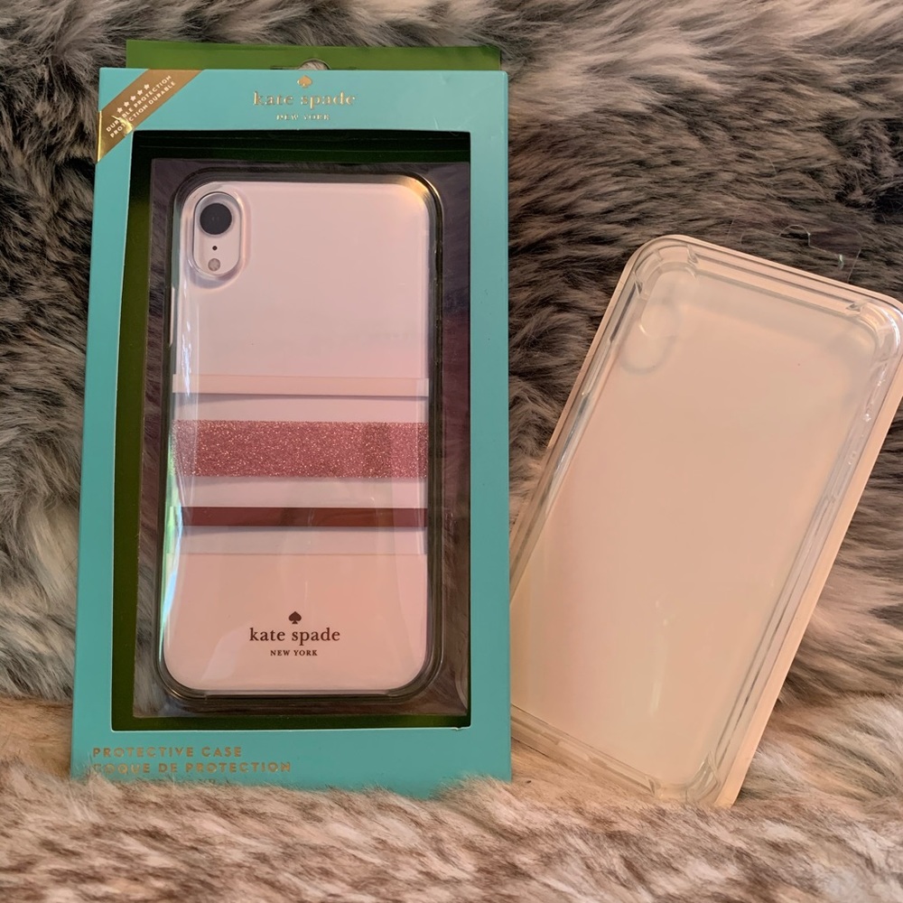 Kate spade and a free clear case